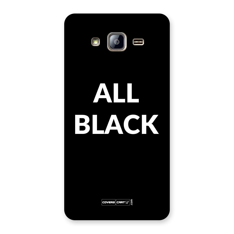 Raftaar All Black Back Case for Galaxy On5