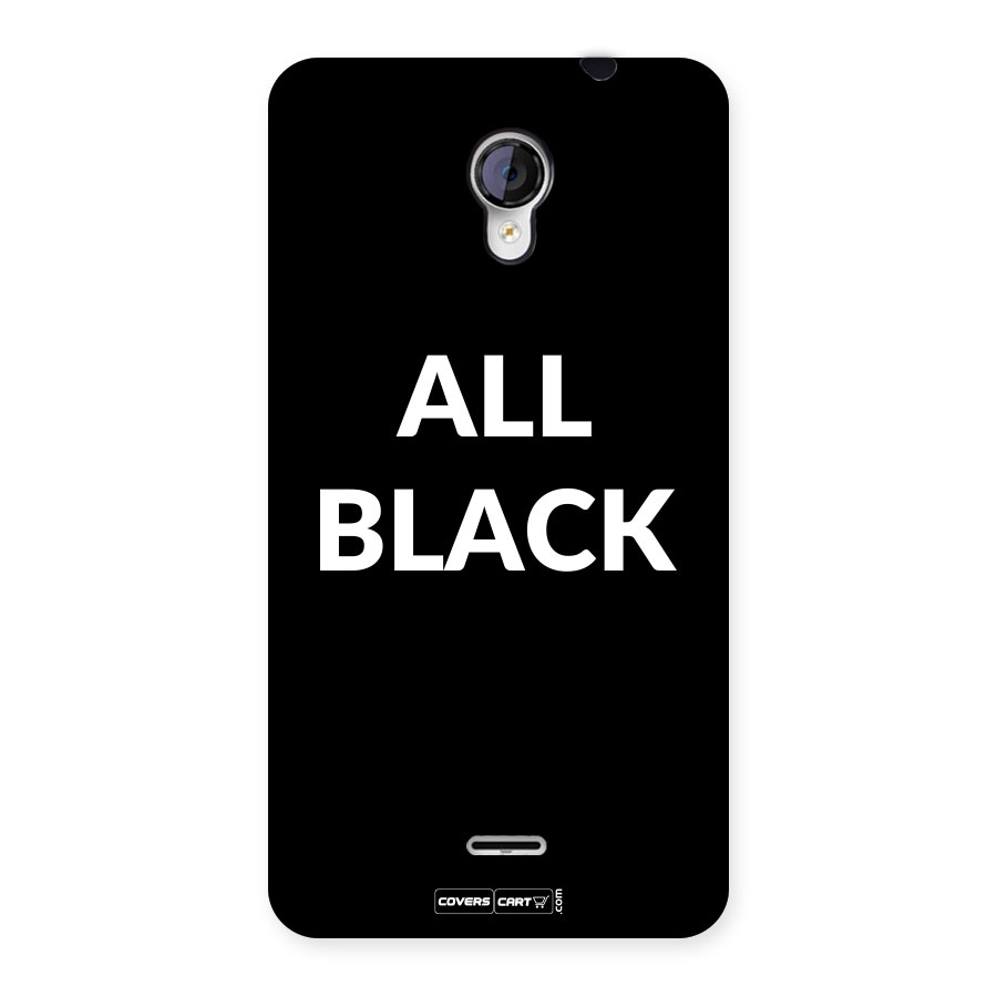 Raftaar All Black Back Case for Micromax Unite 2 A106