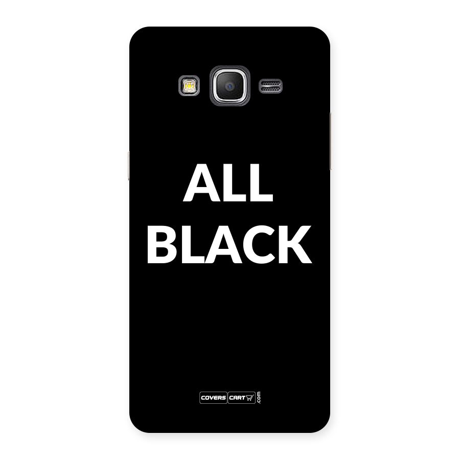 Raftaar All Black Back Case for Samsung Galaxy J2 2016