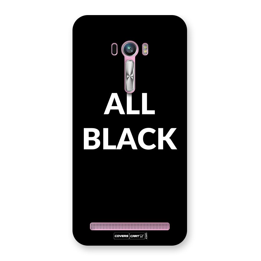Raftaar All Black Back Case for Zenfone Selfie