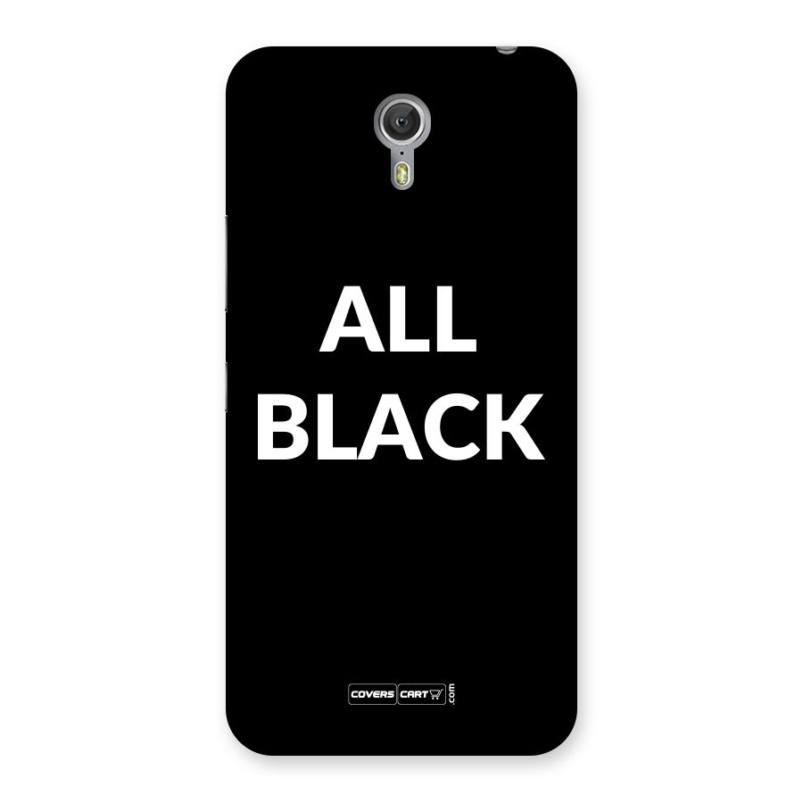 Raftaar All Black Back Case for Zuk Z1