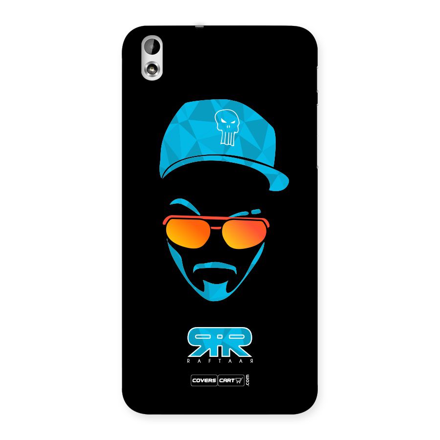 Raftaar Black and Blue Back Case for HTC Desire 816g
