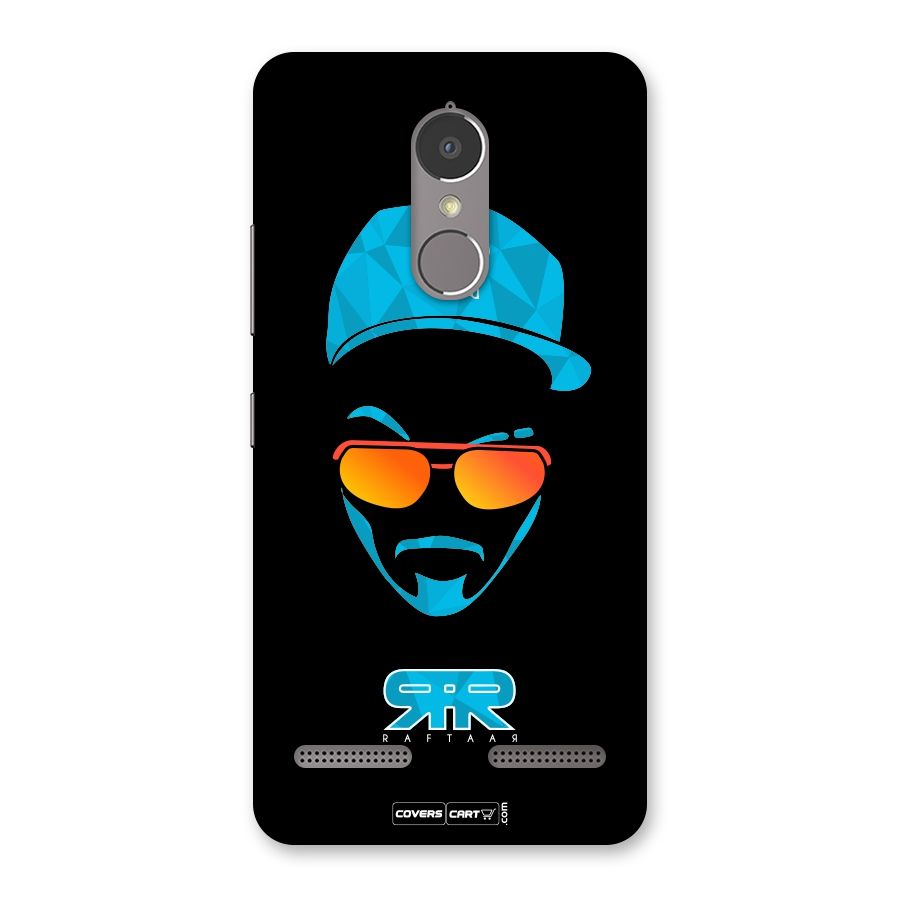 Raftaar Black and Blue Back Case for Lenovo K6