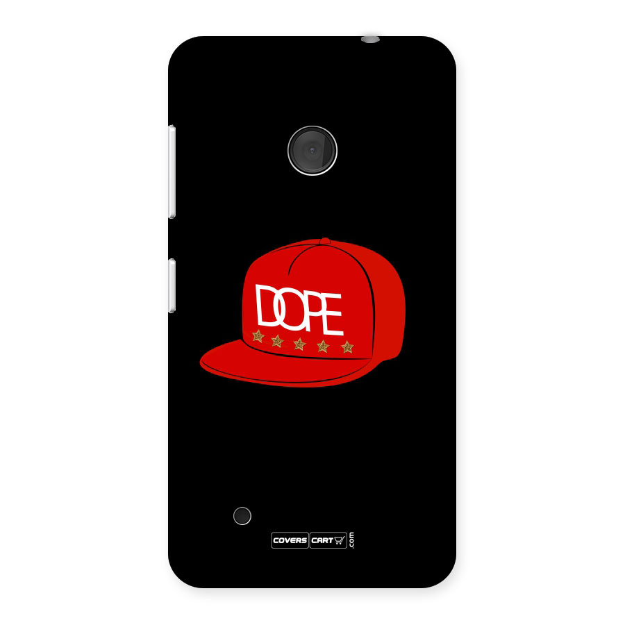 Raftaar Dope Back Case for Lumia 530