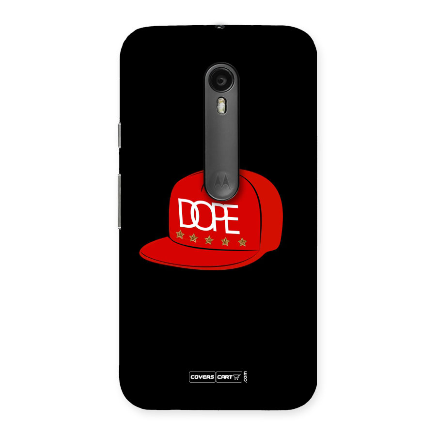 Raftaar Dope Back Case for Moto G3