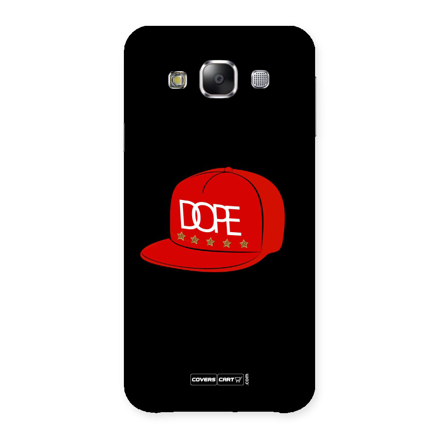 Raftaar Dope Back Case for Samsung Galaxy E5
