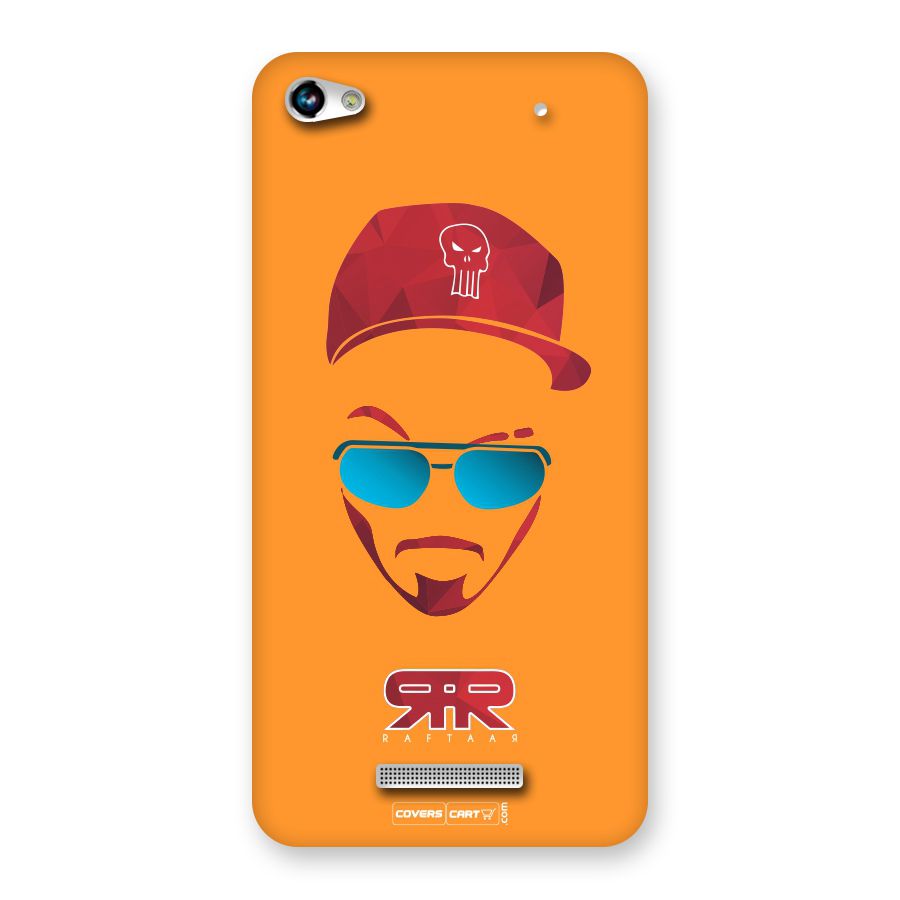 Raftaar Orange Back Case for Canvas Hue 2 A316