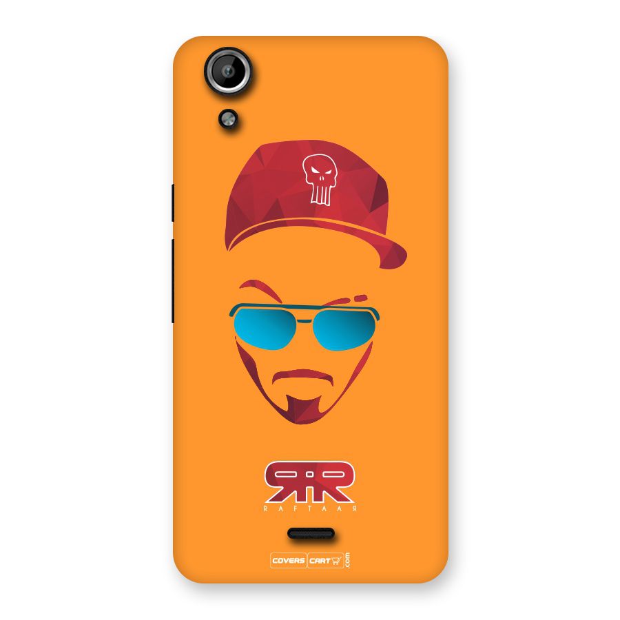Raftaar Orange Back Case for Canvas Selfie Lens