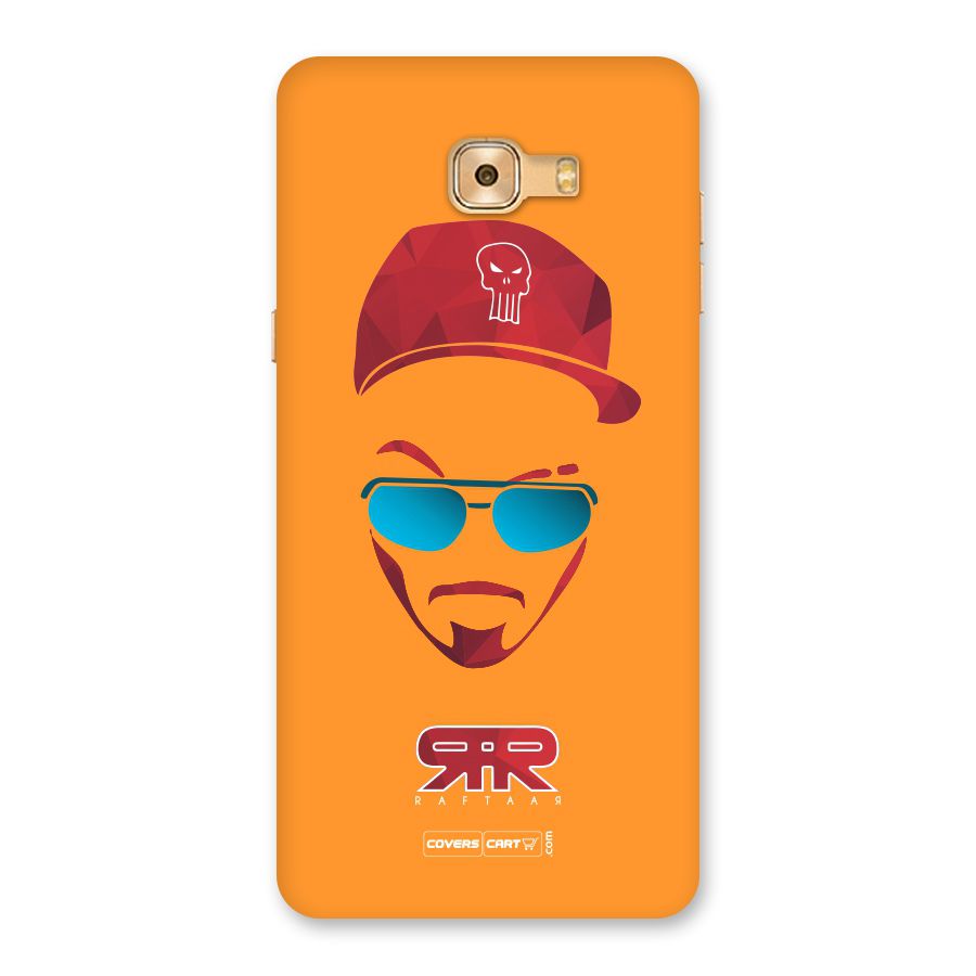 Raftaar Orange Back Case for Galaxy C9 Pro