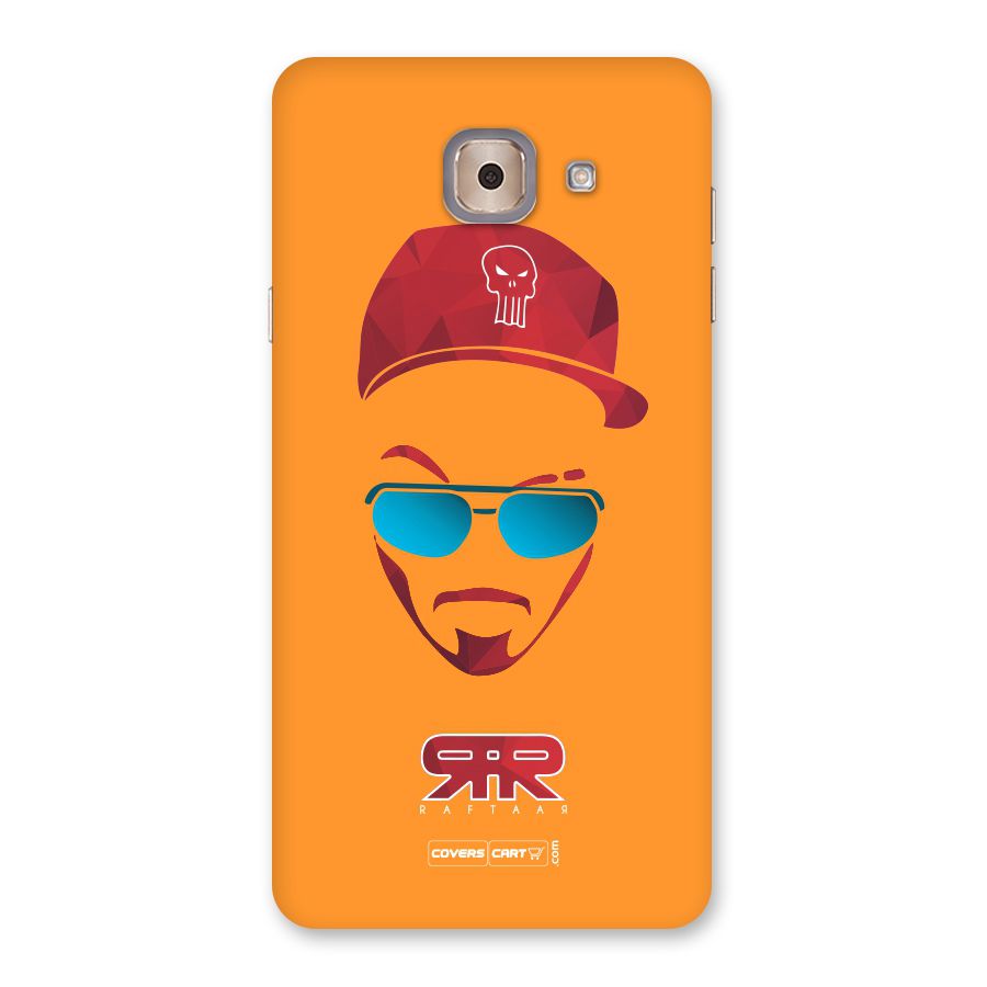 Raftaar Orange Back Case for Galaxy J7 Max