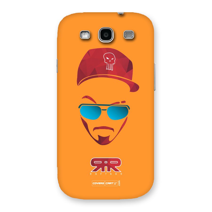 Raftaar Orange Back Case for Galaxy S3