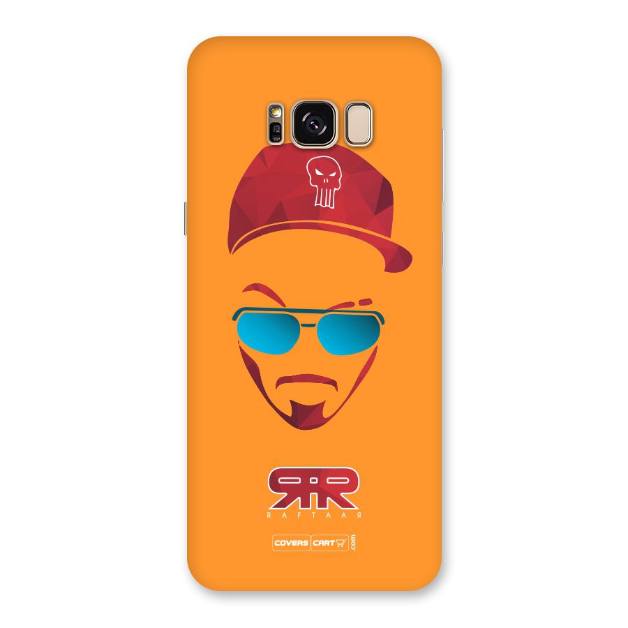 Raftaar Orange Back Case for Galaxy S8 Plus