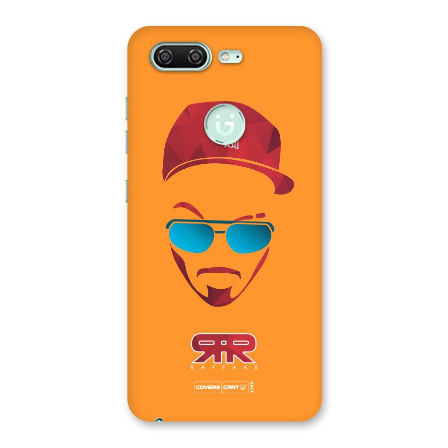 Raftaar Orange Back Case for Gionee S10