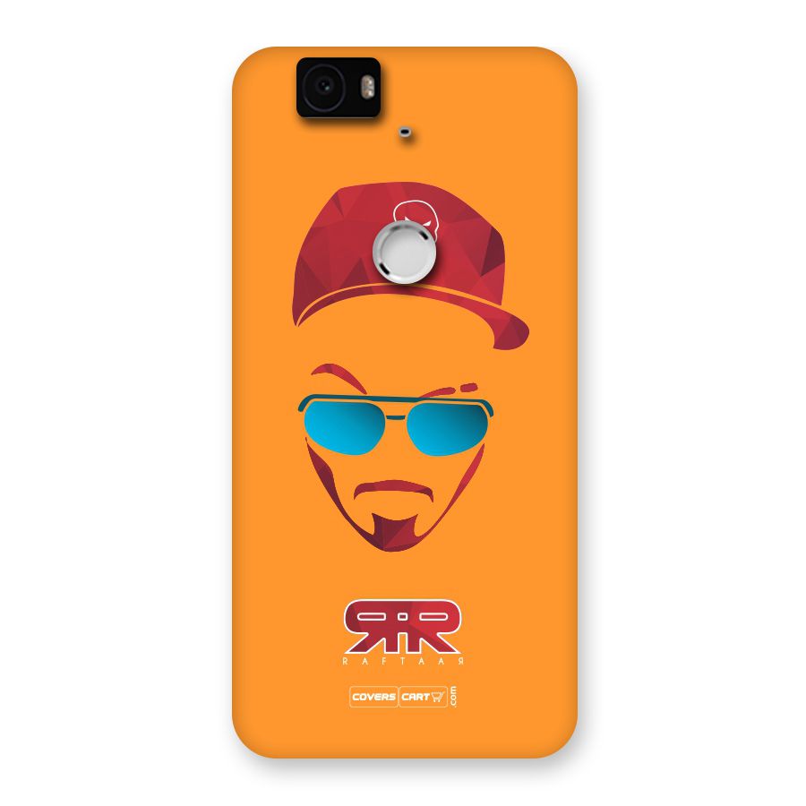 Raftaar Orange Back Case for Google Nexus 6P