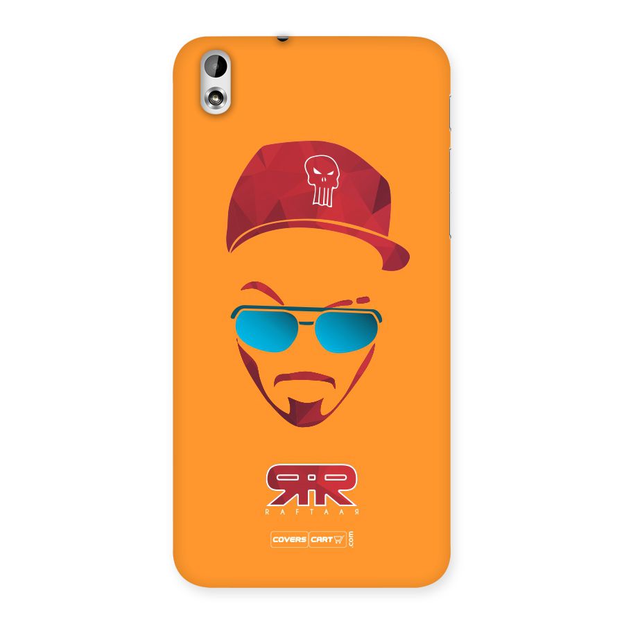 Raftaar Orange Back Case for HTC Desire 816g