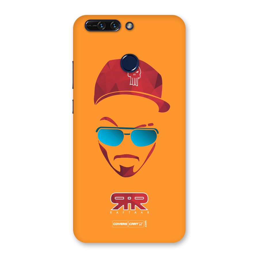 Raftaar Orange Back Case for Honor 8 Pro