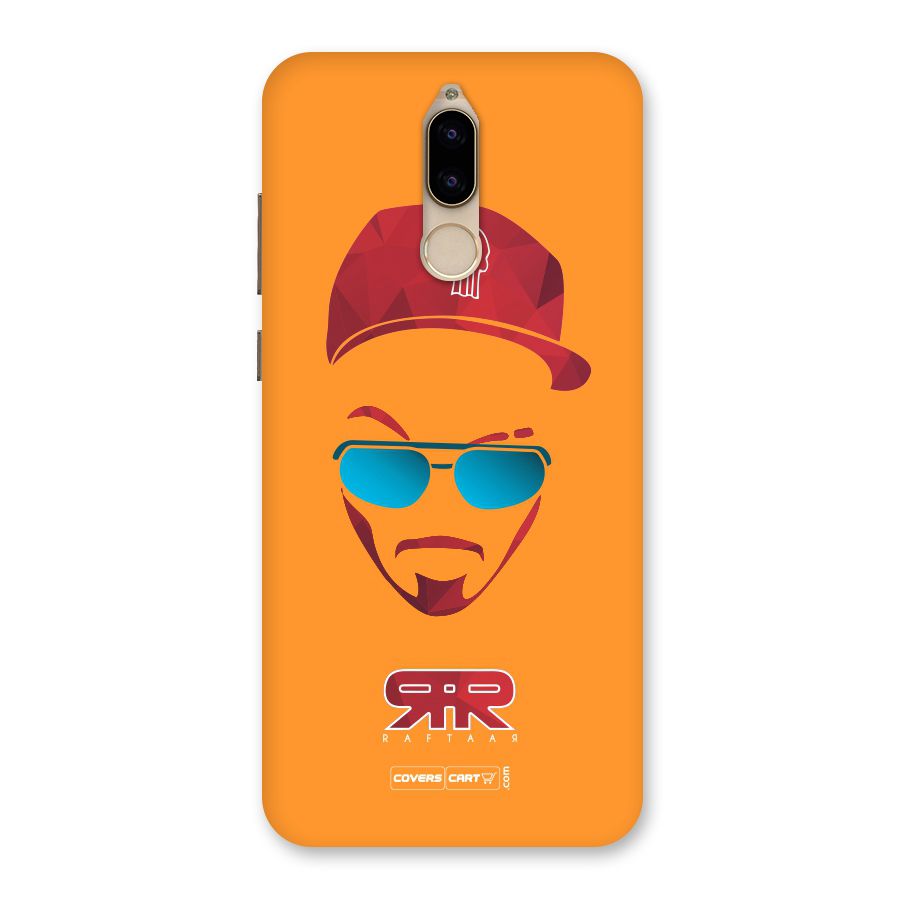 Raftaar Orange Back Case for Honor 9i