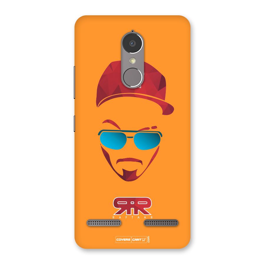 Raftaar Orange Back Case for Lenovo K6