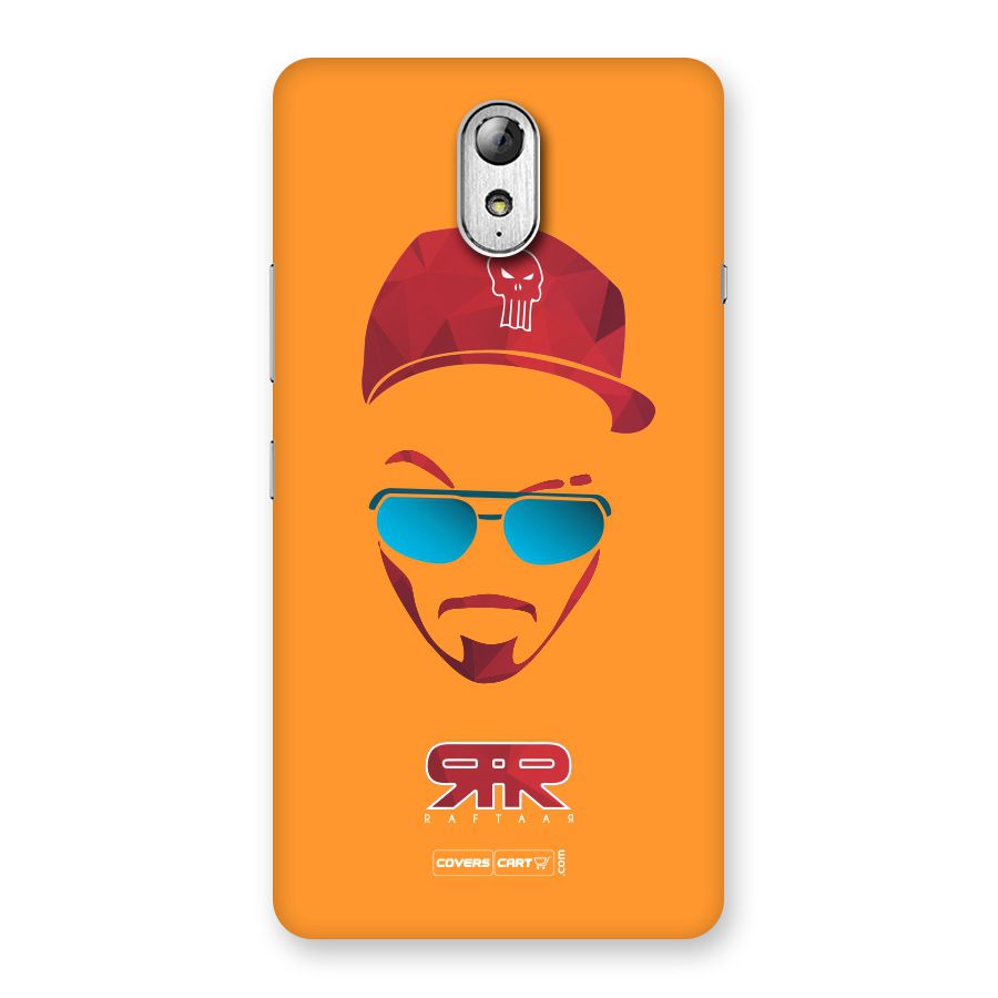 Raftaar Orange Back Case for Lenovo Vibe P1M