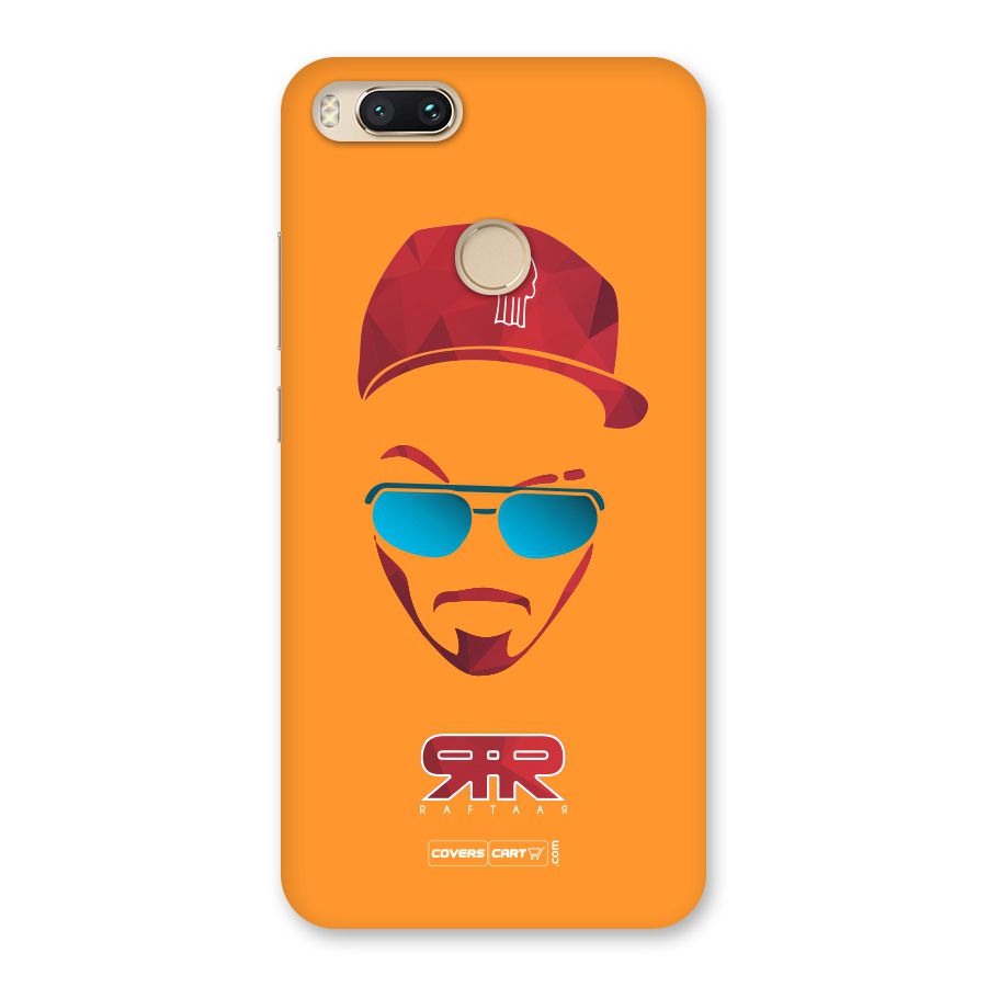 Raftaar Orange Back Case for Mi A1