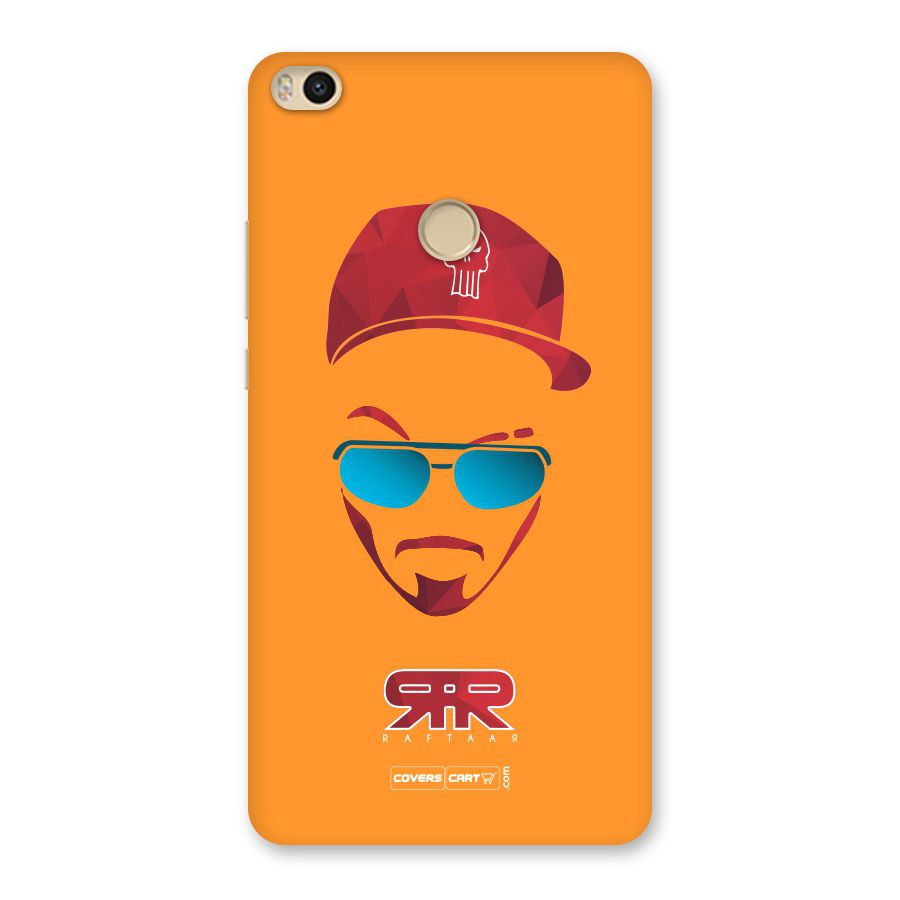 Raftaar Orange Back Case for Mi Max 2