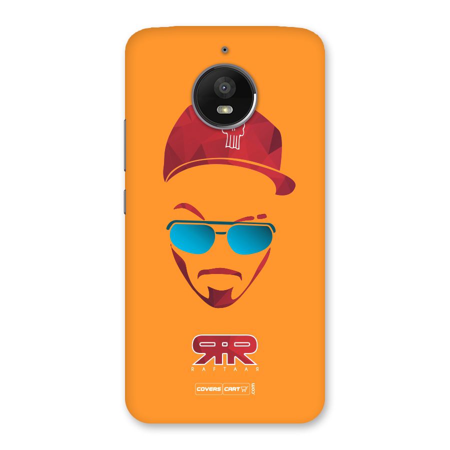Raftaar Orange Back Case for Moto E4 Plus