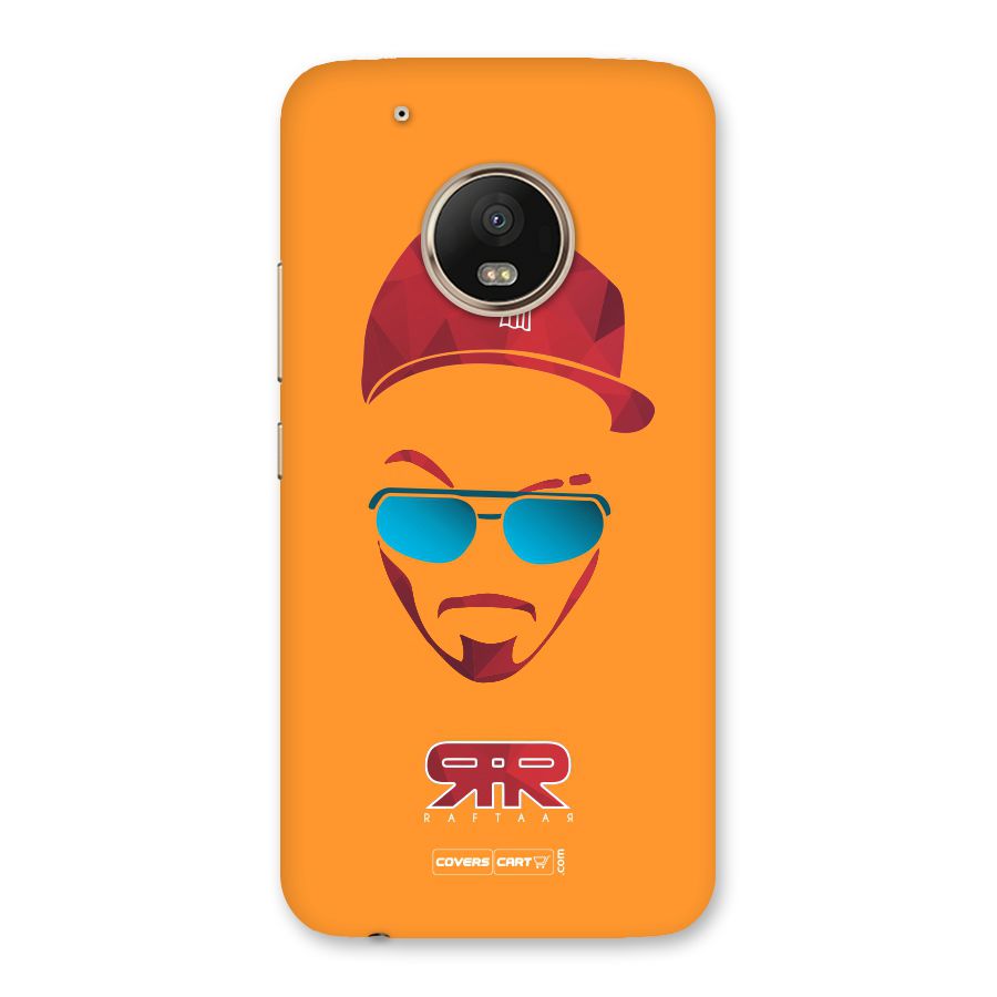 Raftaar Orange Back Case for Moto G5 Plus