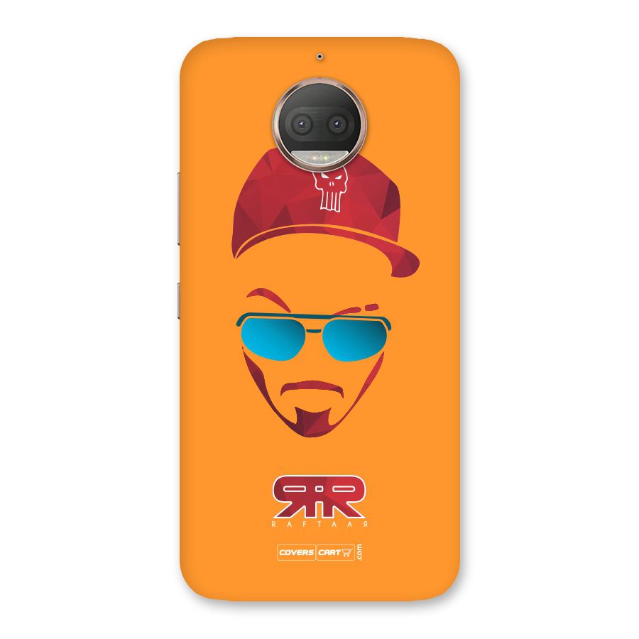 Raftaar Orange Back Case for Moto G5s Plus