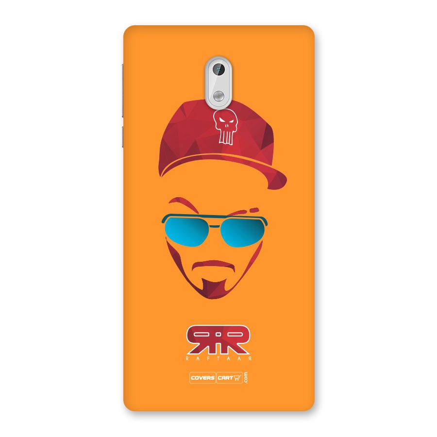 Raftaar Orange Back Case for Nokia 3