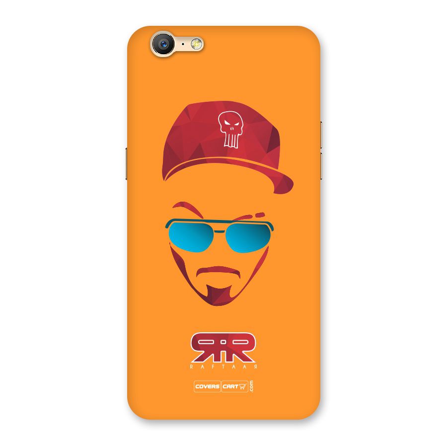Raftaar Orange Back Case for Oppo A57