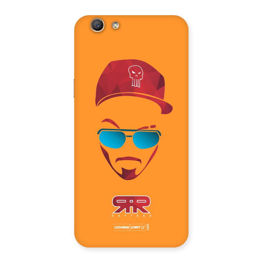 Raftaar Orange Back Case for Oppo F1s