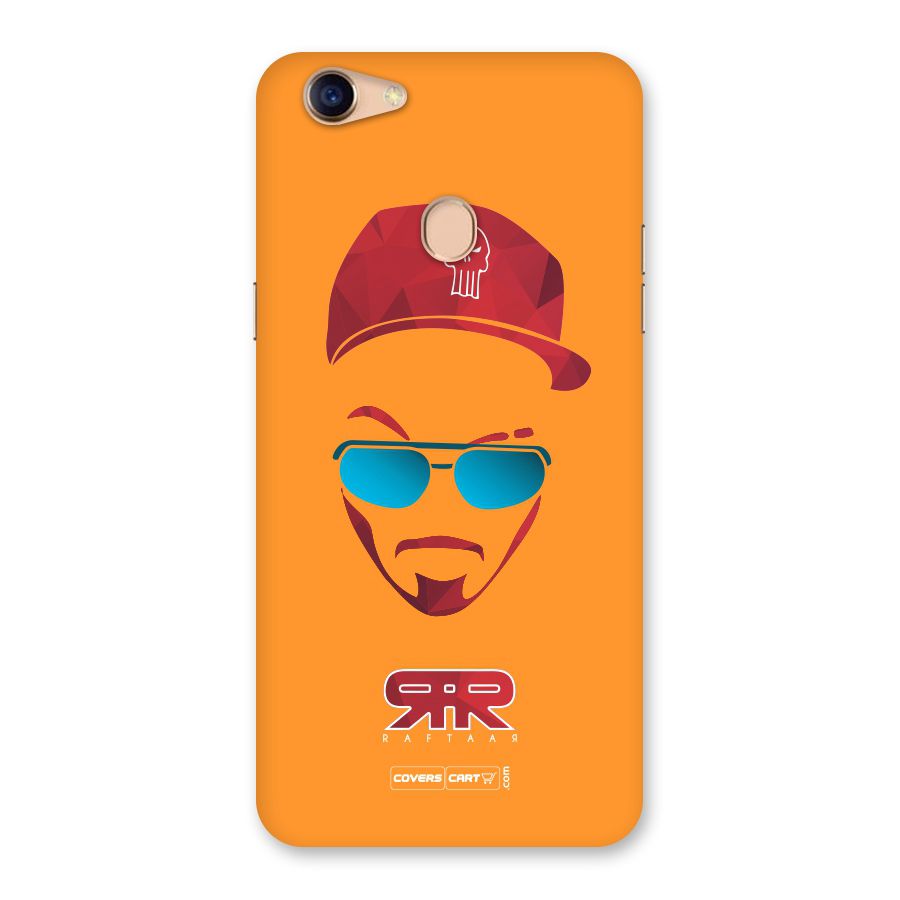 Raftaar Orange Back Case for Oppo F5