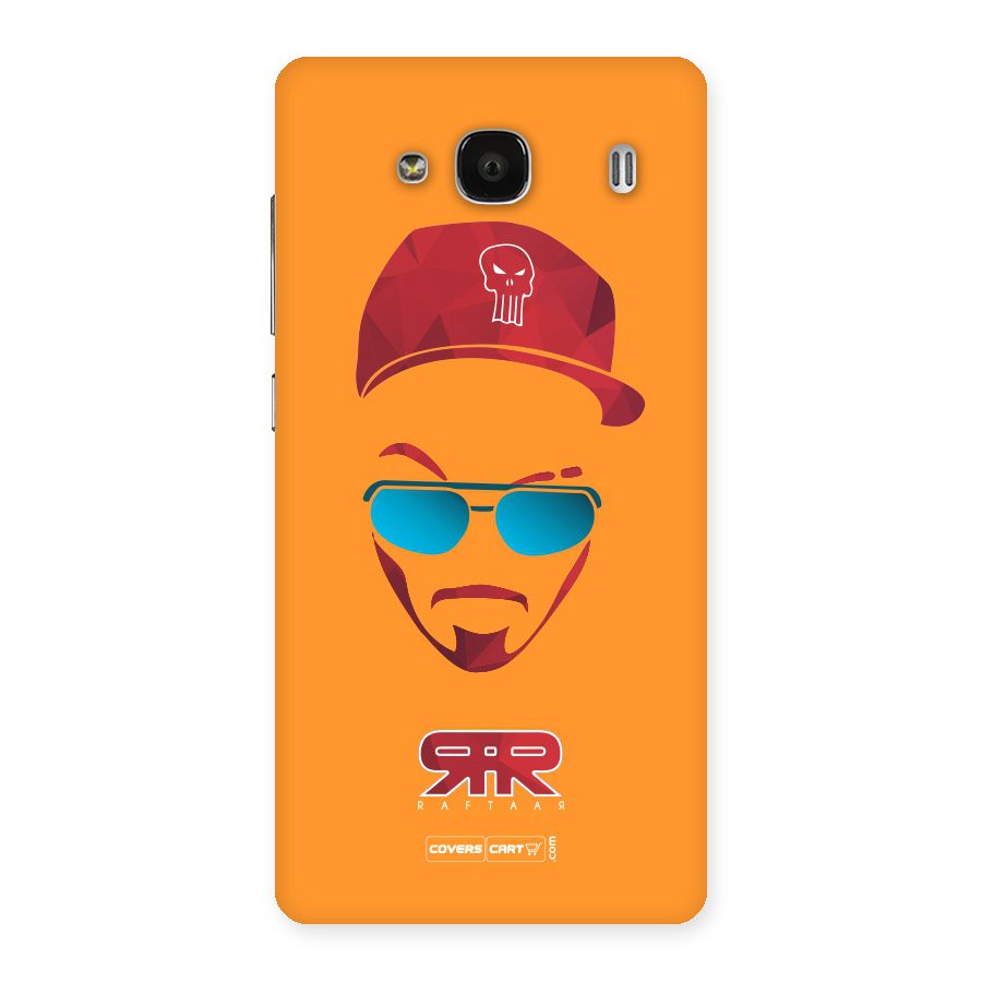Raftaar Orange Back Case for Redmi 2s