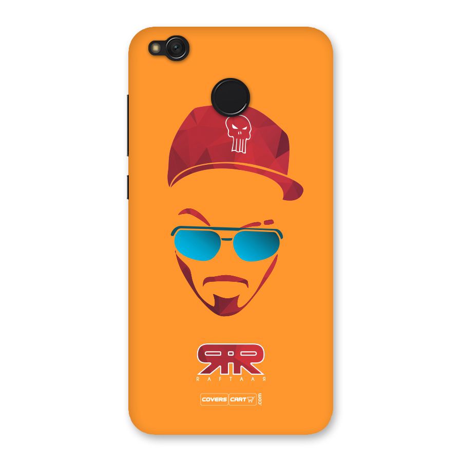 Raftaar Orange Back Case for Redmi 4