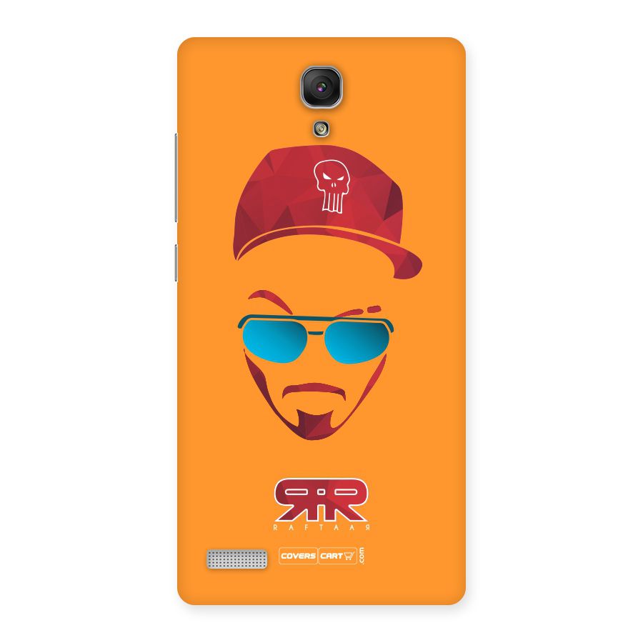 Raftaar Orange Back Case for Redmi Note Prime