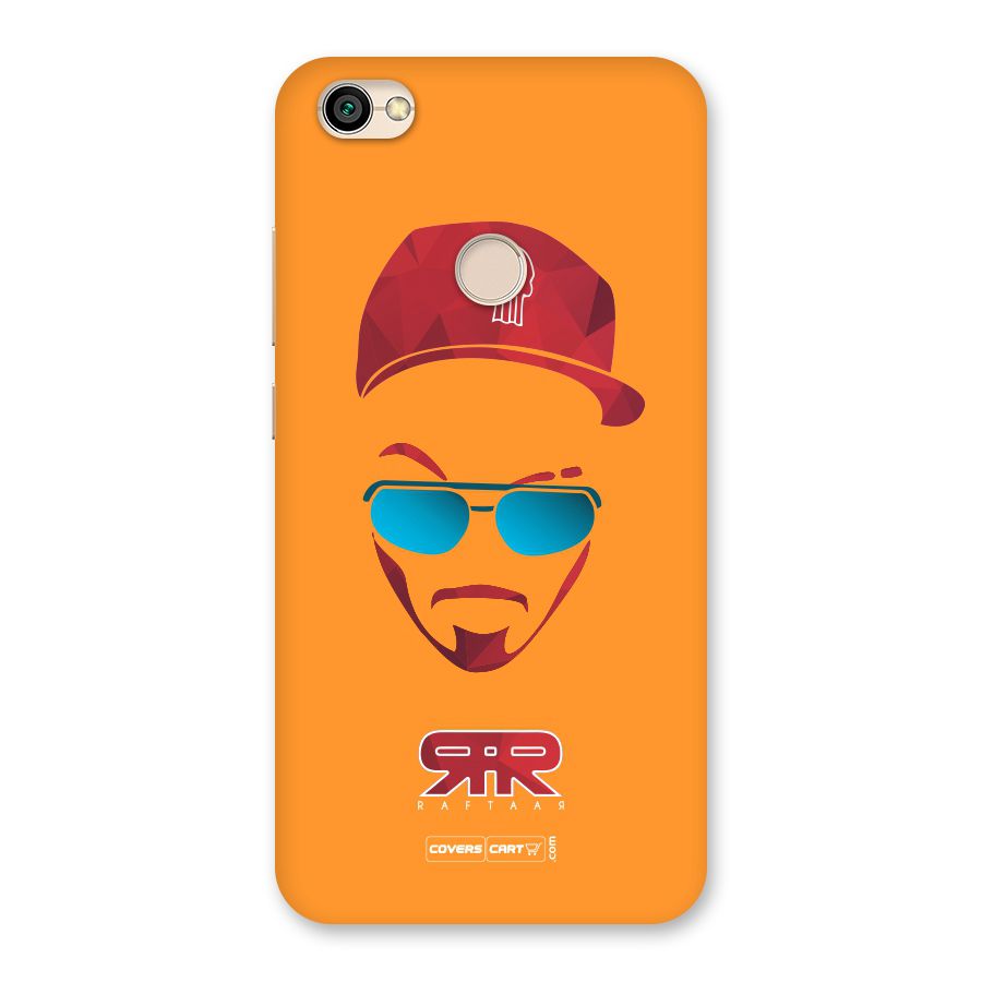 Raftaar Orange Back Case for Redmi Y1 2017
