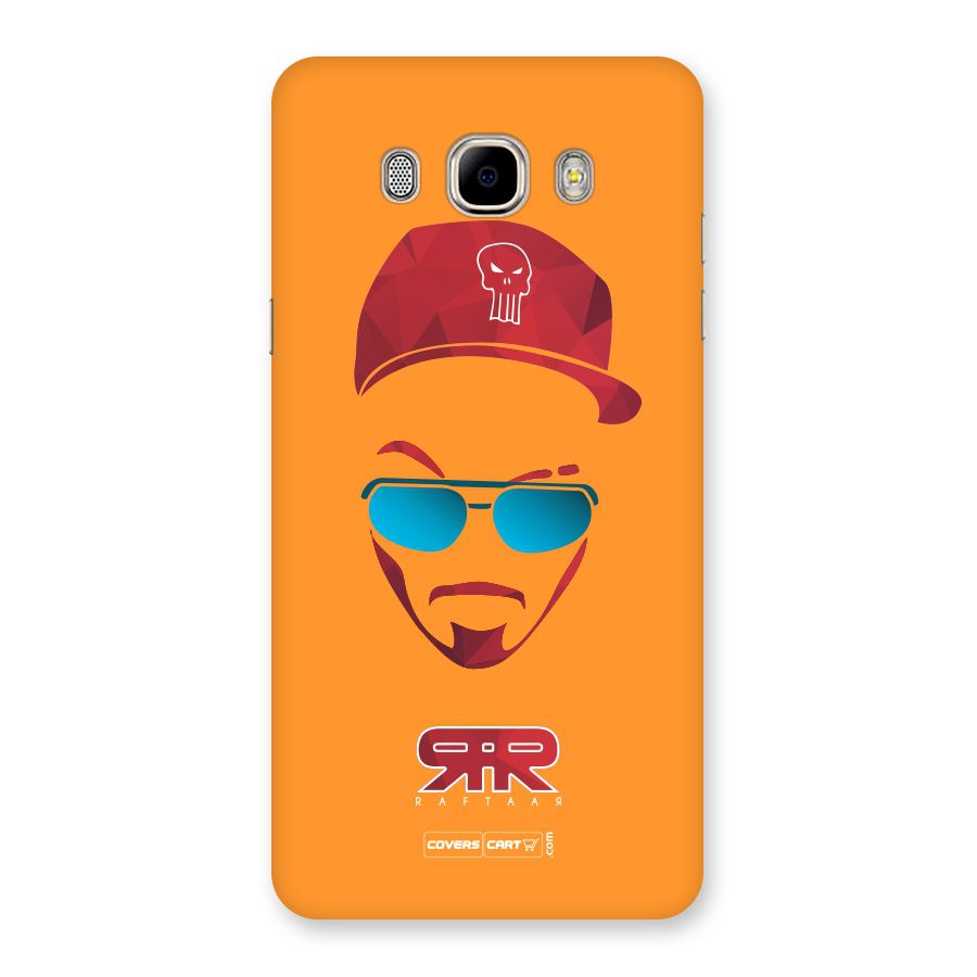 Raftaar Orange Back Case for Samsung Galaxy J7 2016