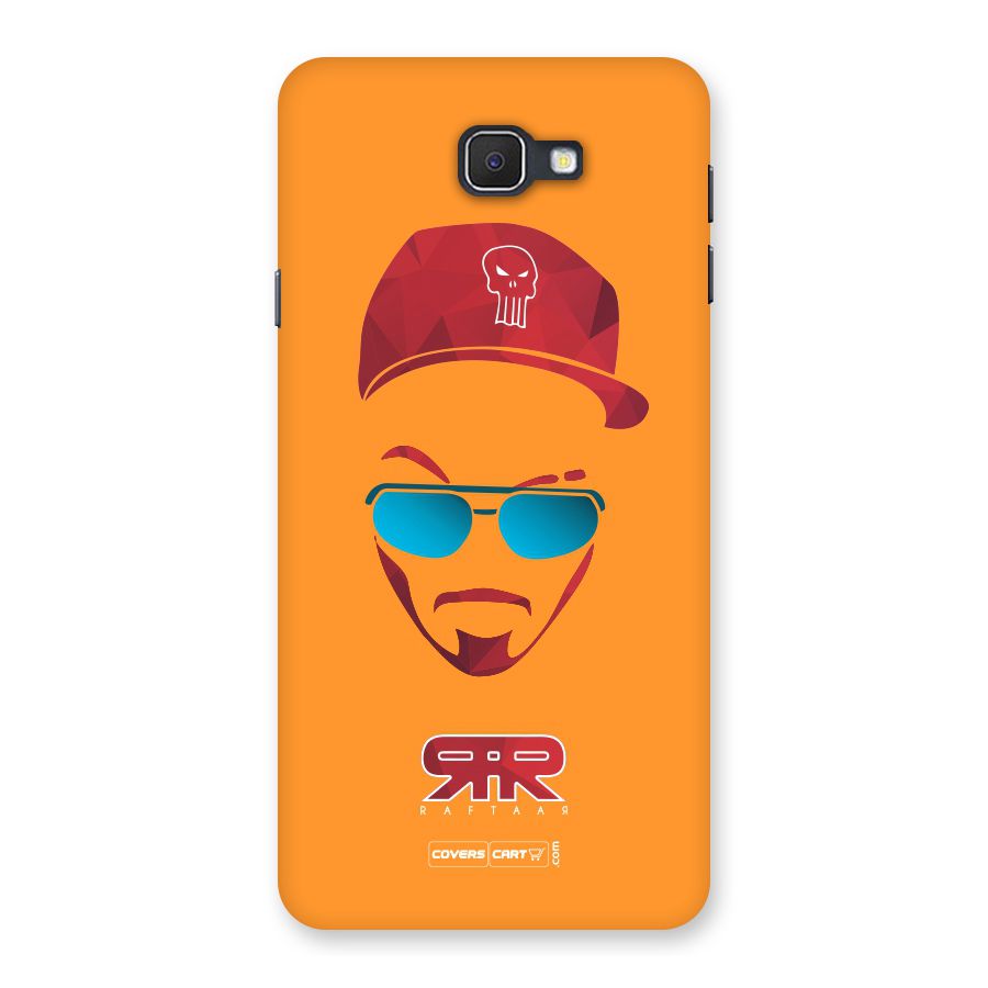 Raftaar Orange Back Case for Samsung Galaxy J7 Prime