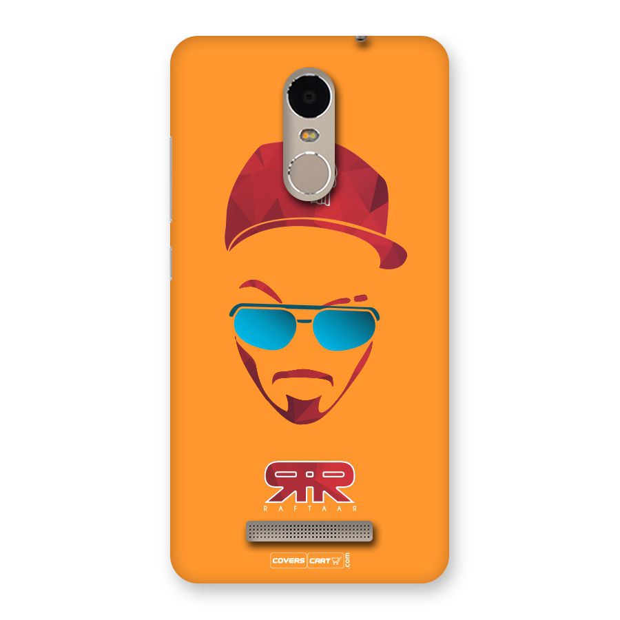 Raftaar Orange Back Case for Xiaomi Redmi Note 3