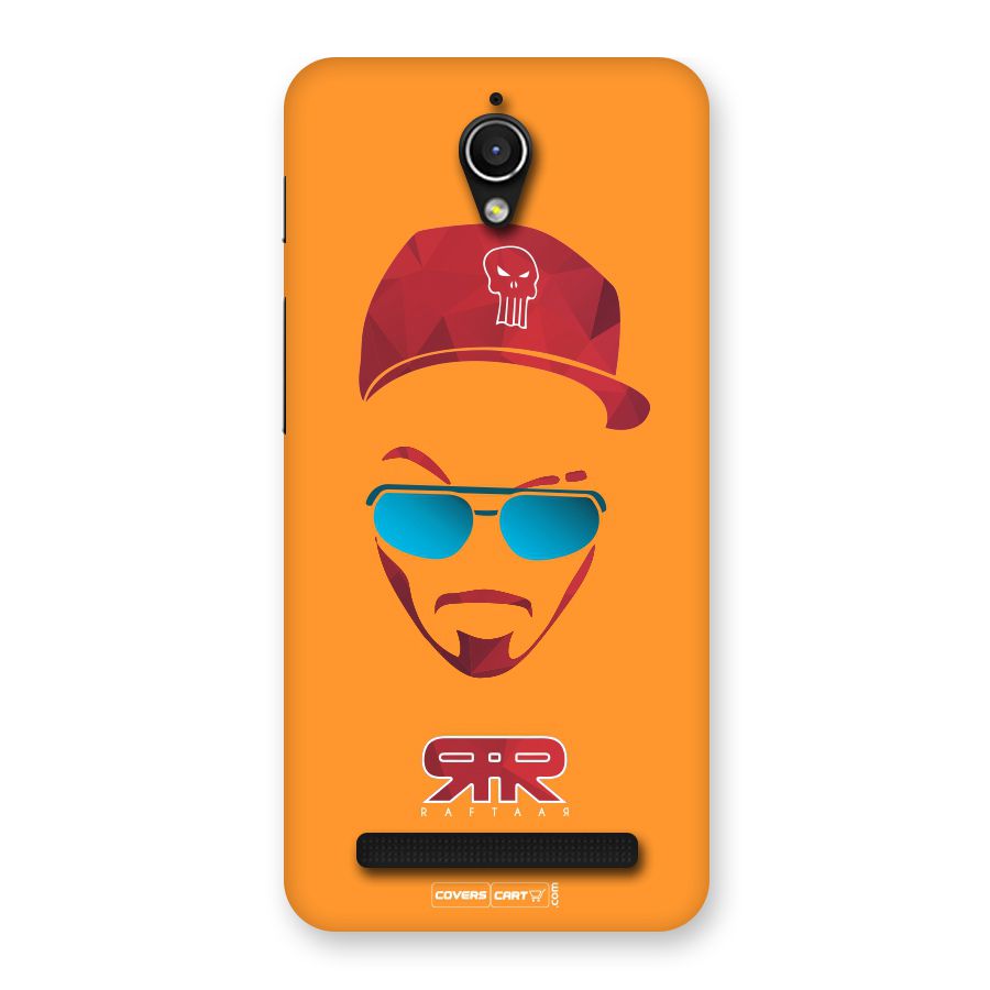 Raftaar Orange Back Case for Zenfone Go