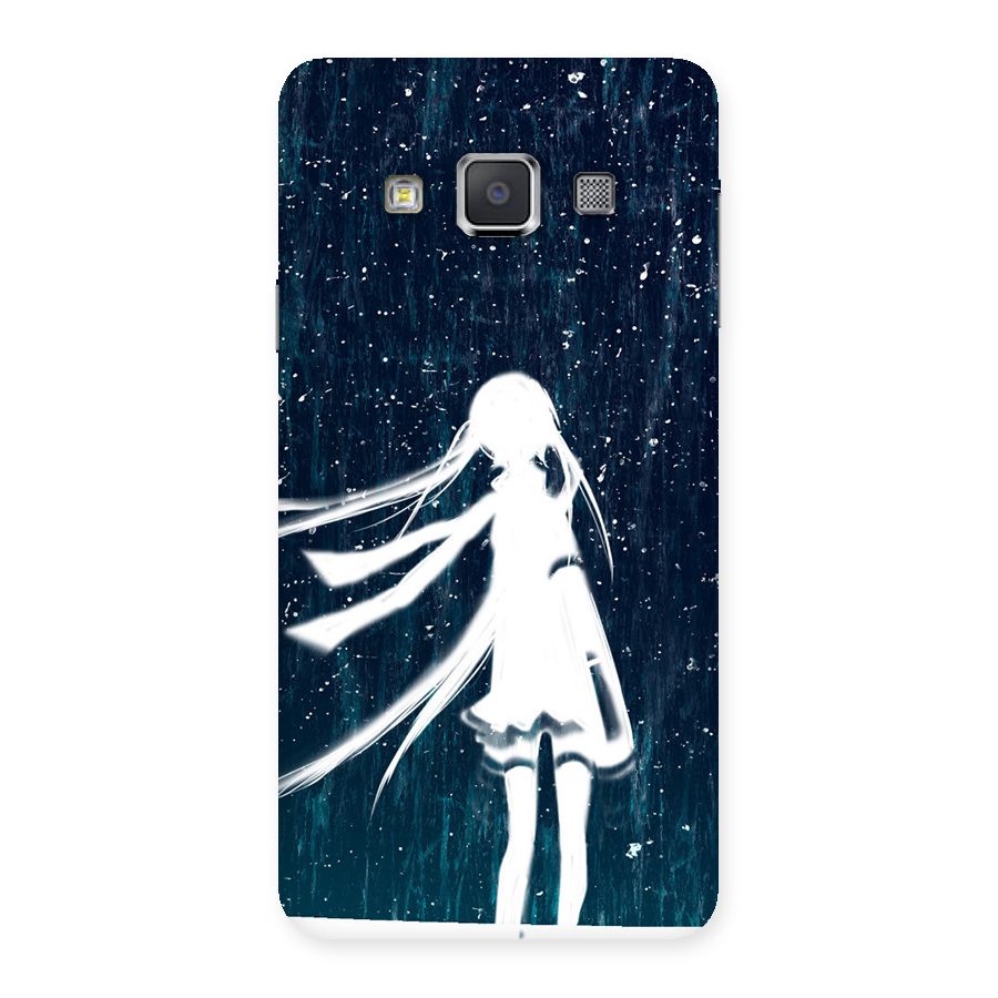 Rain White Girl Back Case for Galaxy A3