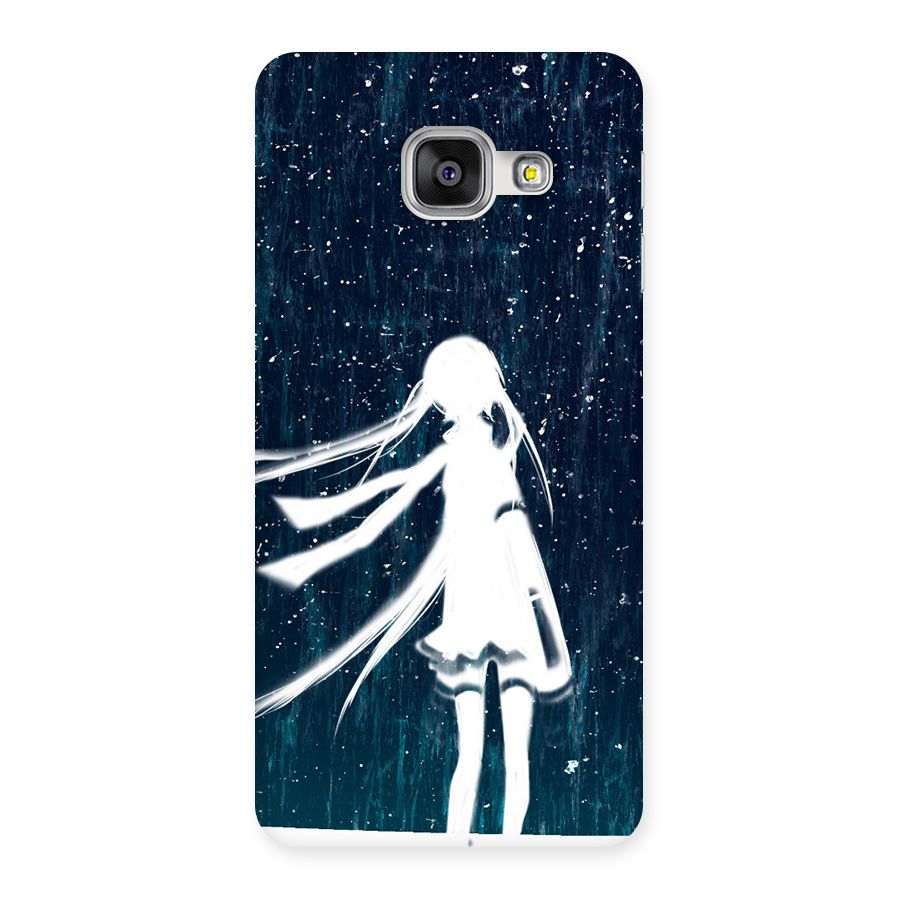 Rain White Girl Back Case for Galaxy A3 2016