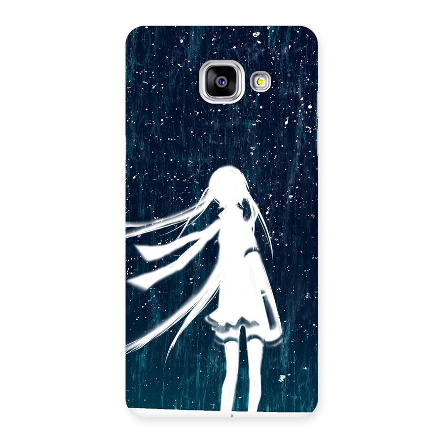 Rain White Girl Back Case for Galaxy A5 2016