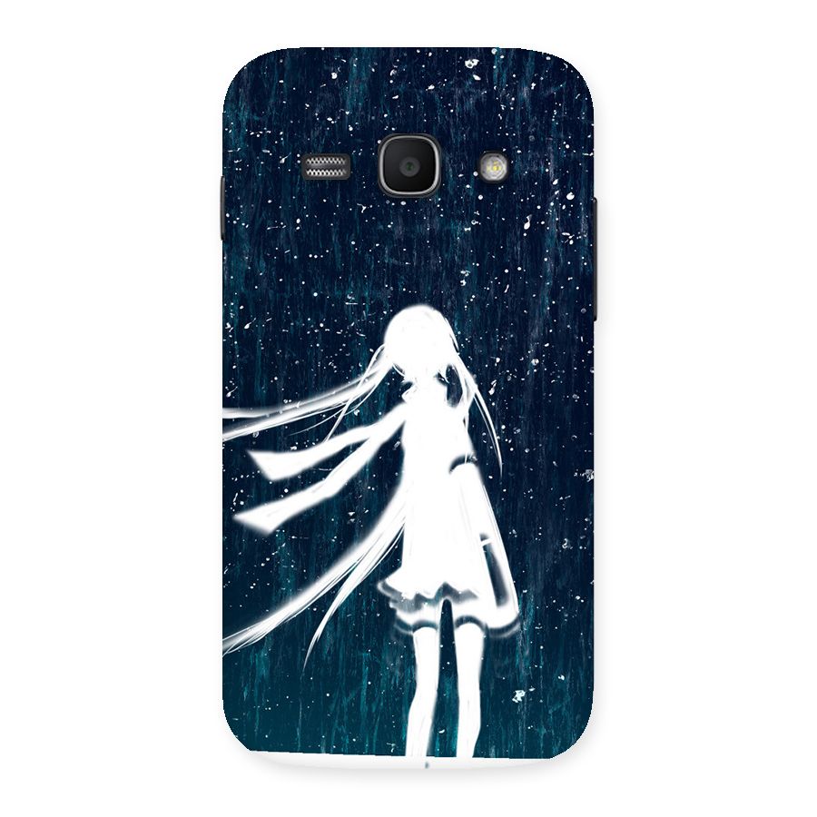 Rain White Girl Back Case for Galaxy Ace 3