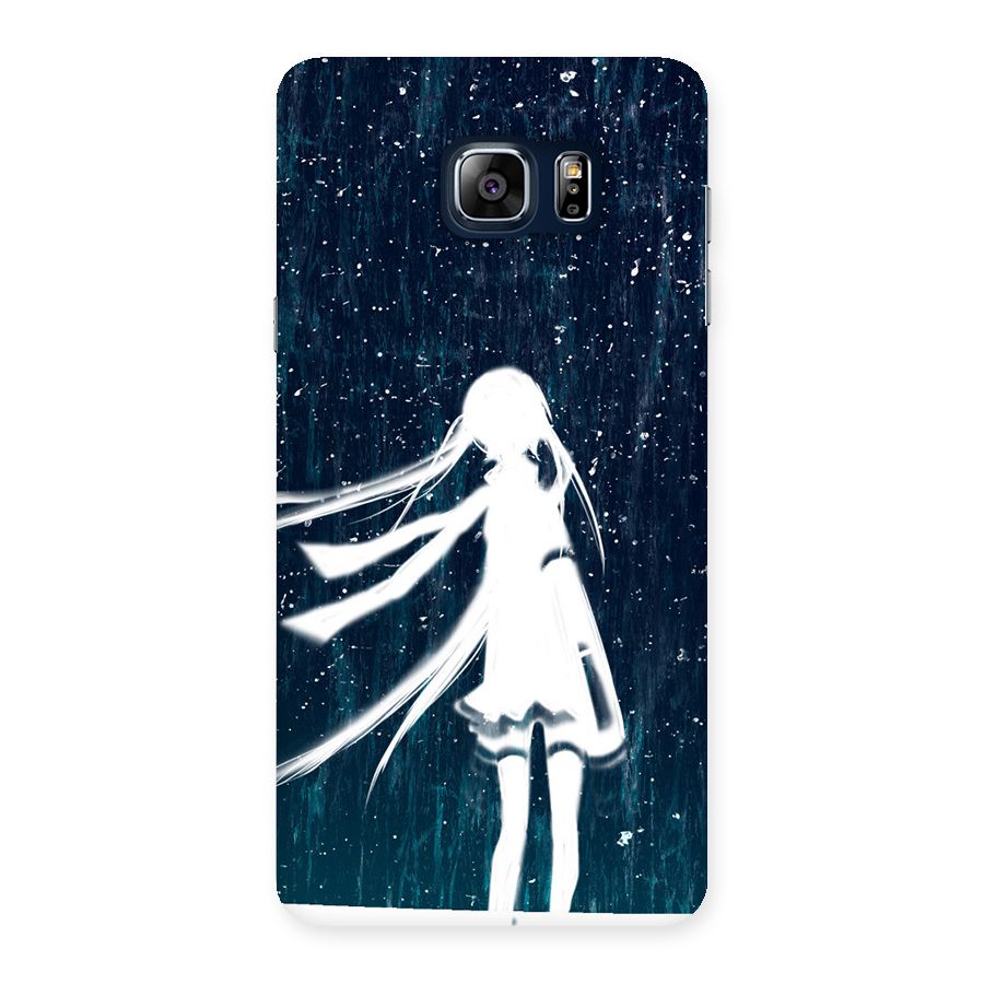 Rain White Girl Back Case for Galaxy Note 5