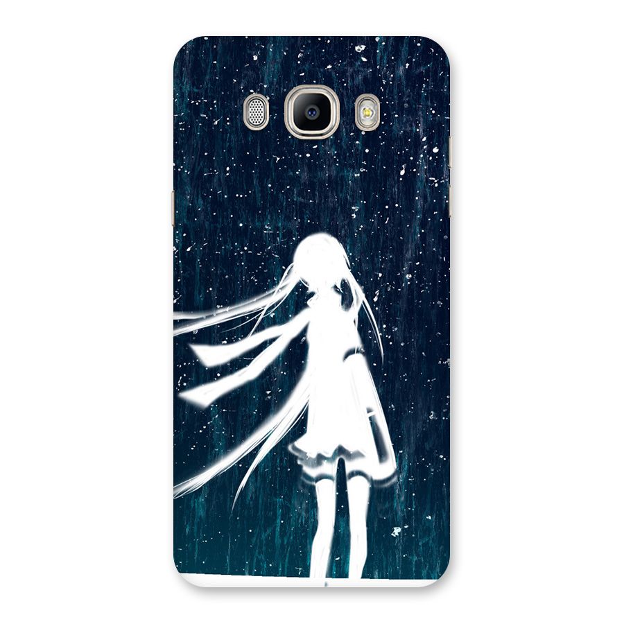Rain White Girl Back Case for Galaxy On8