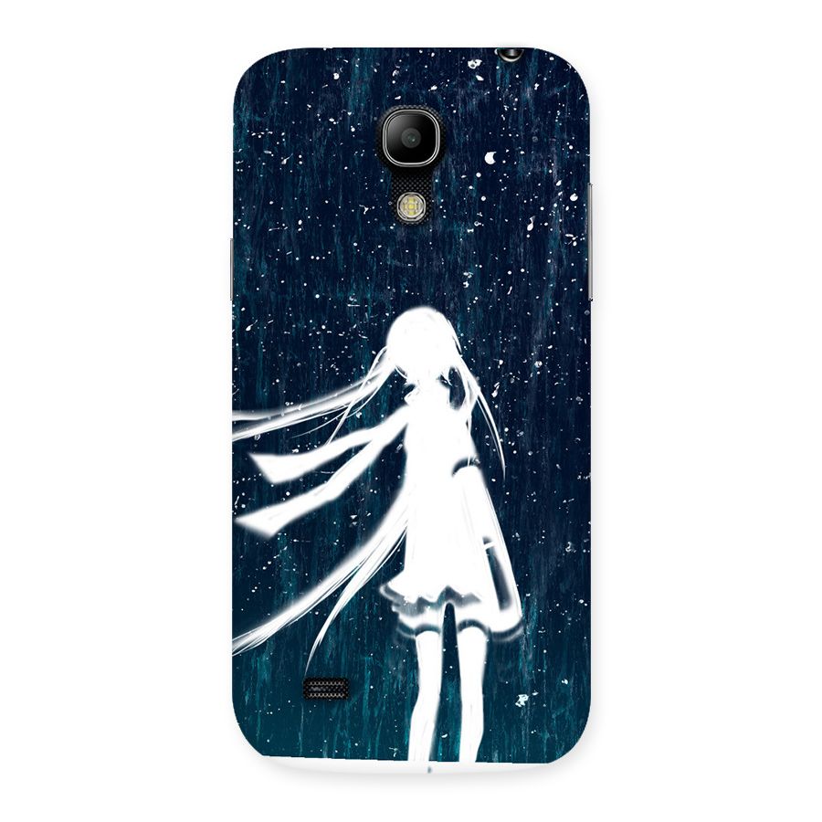 Rain White Girl Back Case for Galaxy S4 Mini