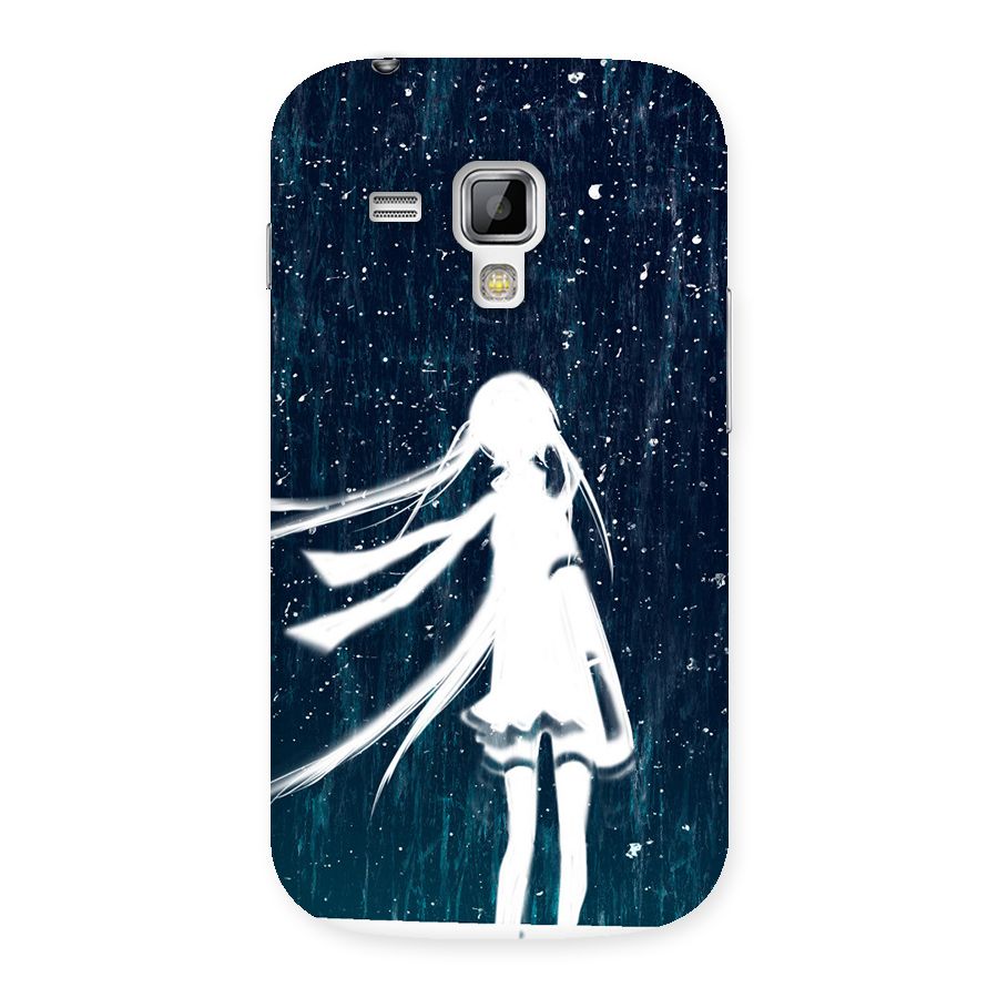 Rain White Girl Back Case for Galaxy S Duos