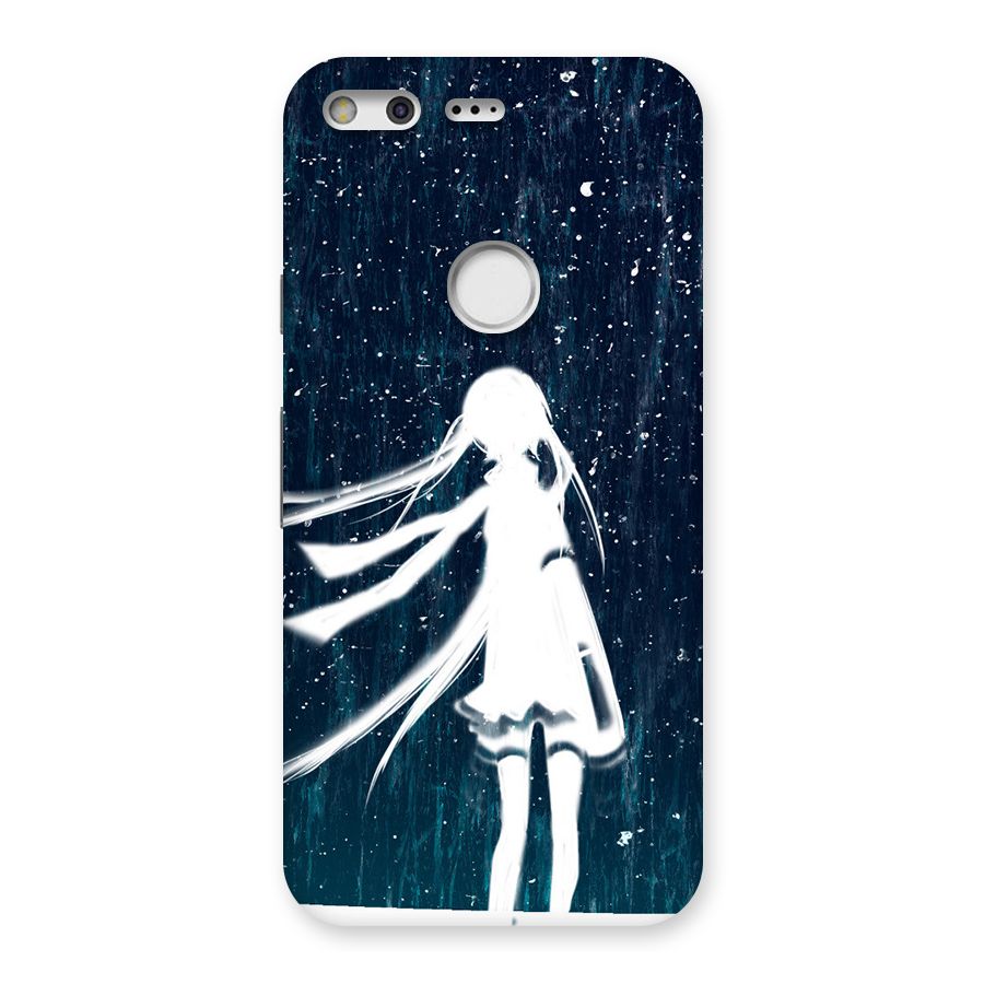 Rain White Girl Back Case for Google Pixel