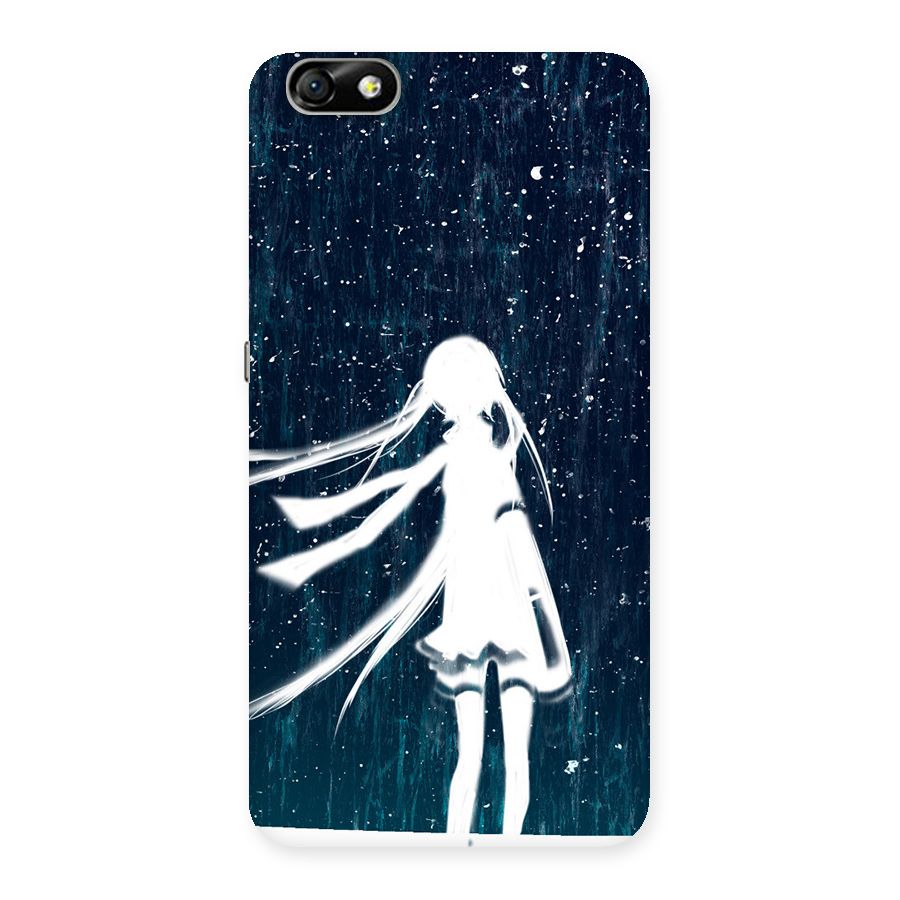 Rain White Girl Back Case for Honor 4X